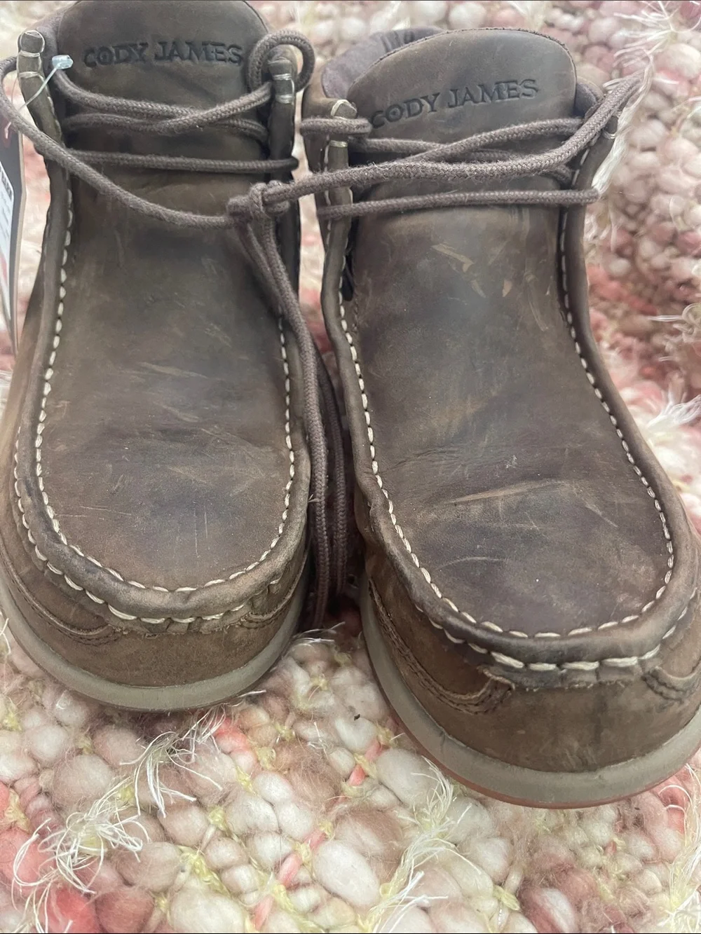 Men's Boot Barn Brown Cody Leather Chukka Boots